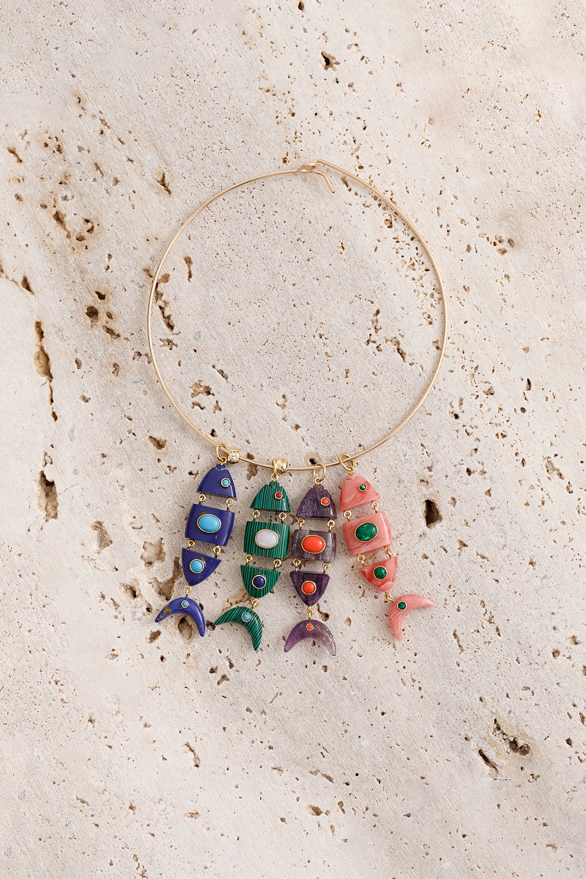 Golden Wire Choker