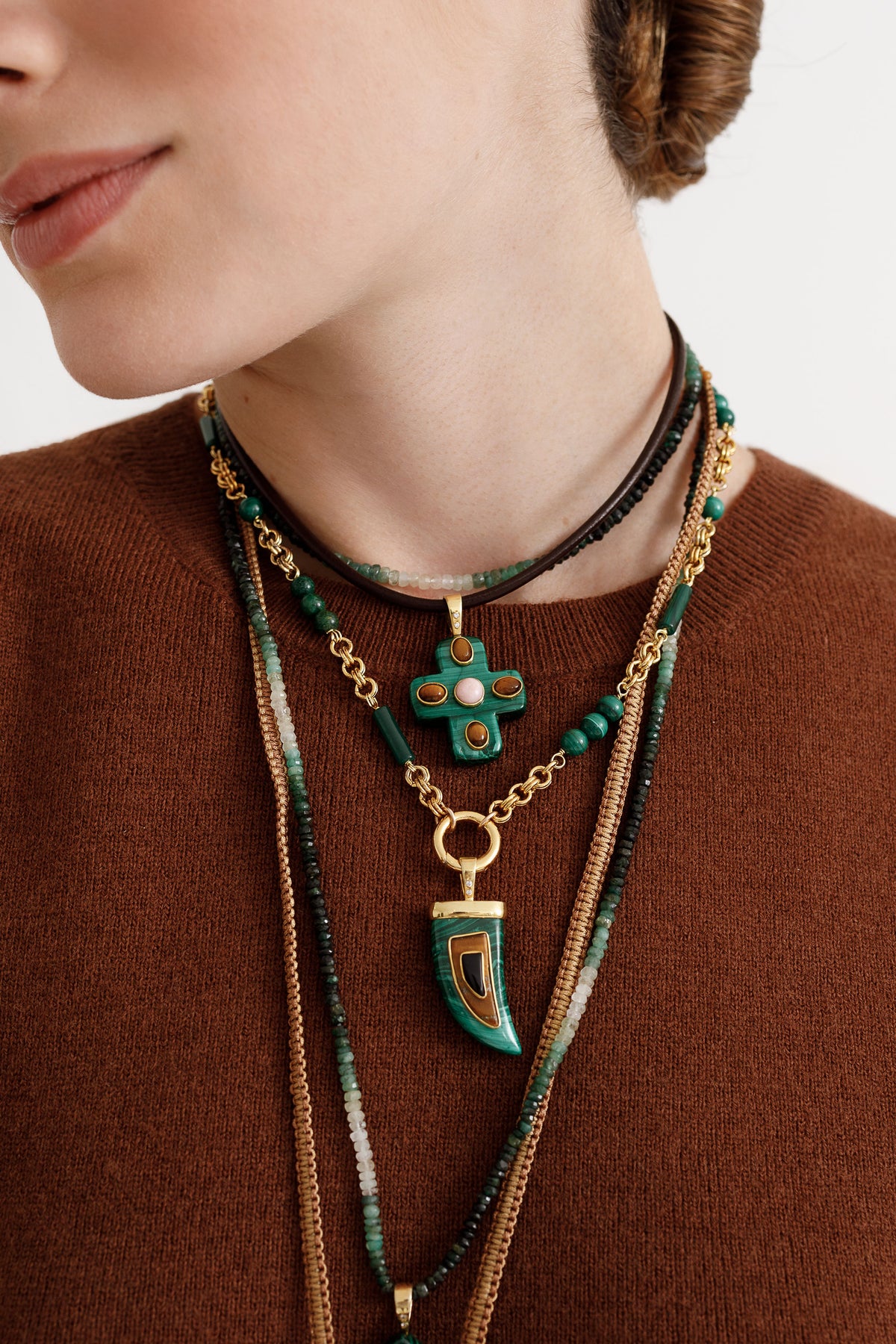 Boho Gold Rolo Chains